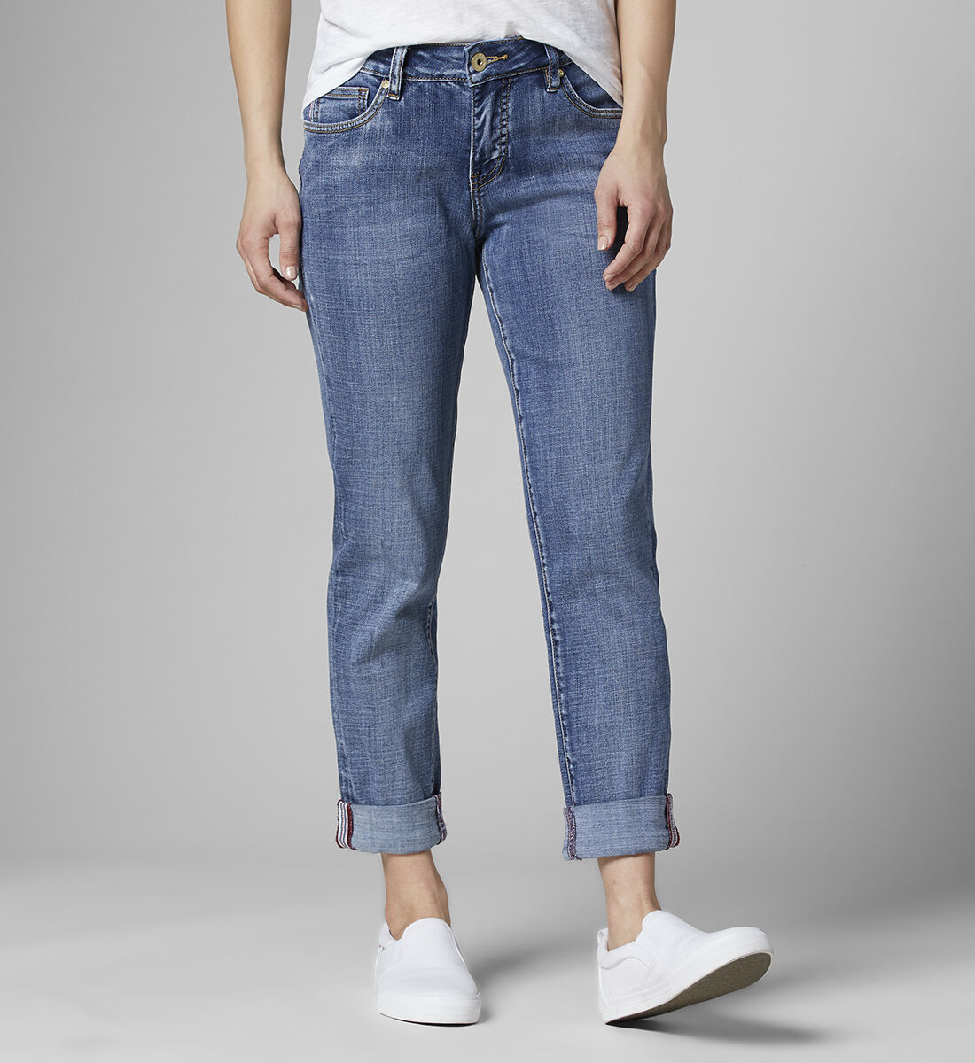 Buy Carter Mid Rise Girlfriend Jeans for USD 74.00 | Jag Jeans US New